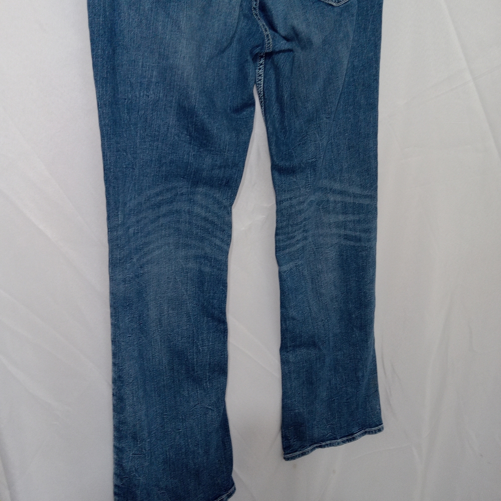 Silver Jeans Suki Flare Mid Rise Bootcut Denim Jeans Women’s 14/ L33 Stretch EUC - Picture 7 of 13